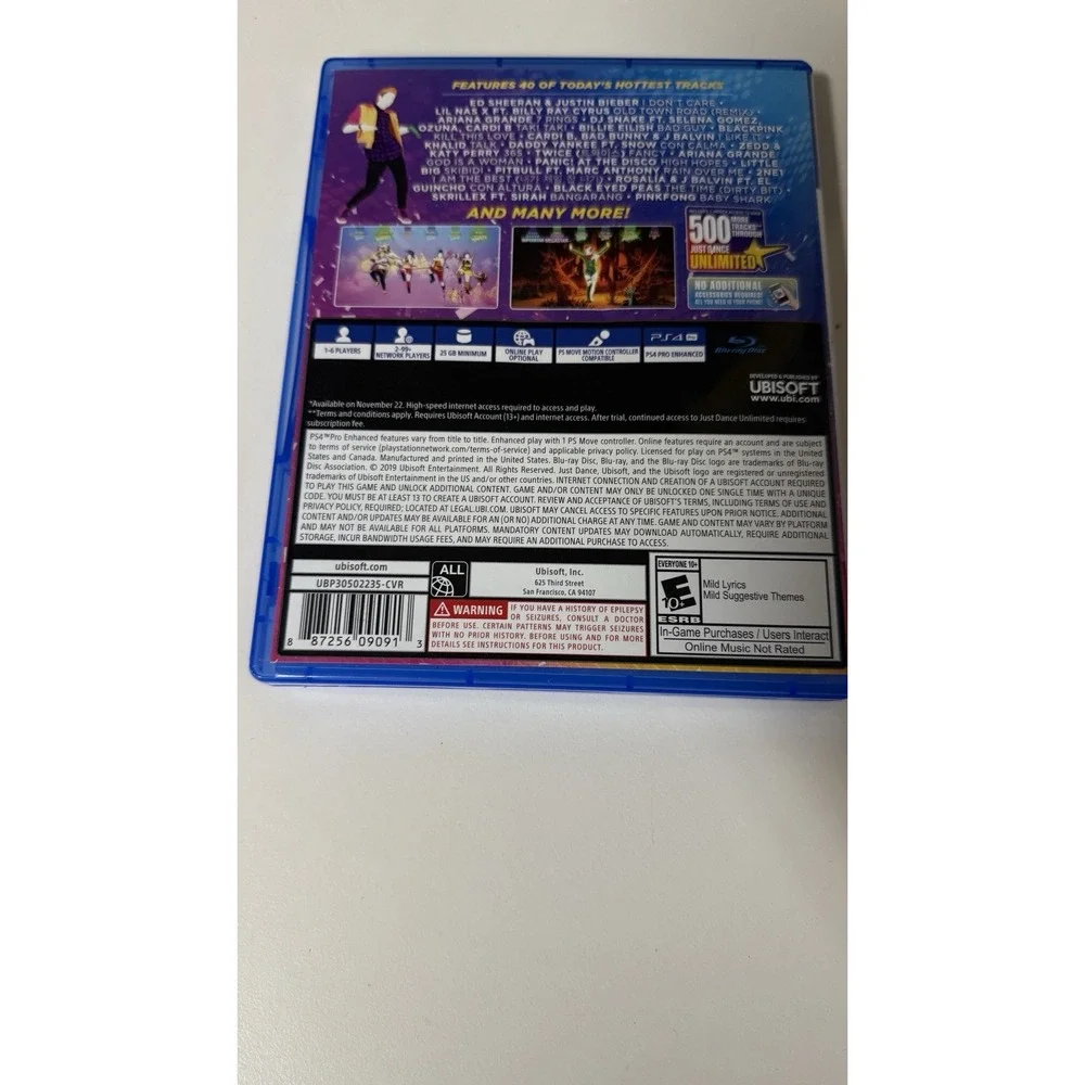PS4‎ Just Dance 2020 video game